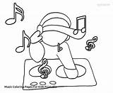 Coloring Pages Music Sound Kids Note Printable Getcolorings Cool2bkids Awesome Color sketch template