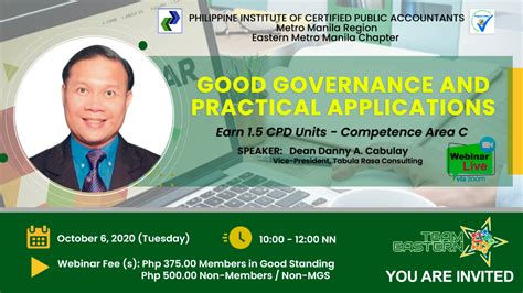 good governance  practical applications philippine institute