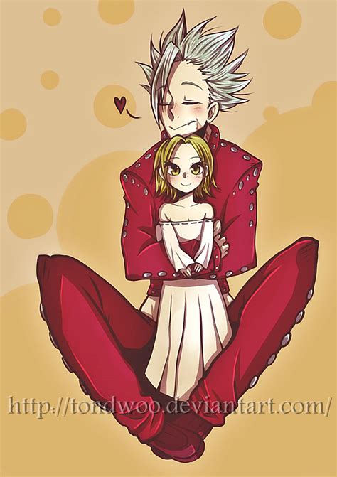 elaine and ban from the seven deadly sins seven deadly