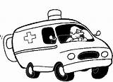 Ambulanze Colorare Ambulanza Ambulance sketch template