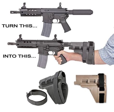 atf determines ar  pistol  stabilizing brace