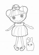 Lalaloopsy Coloring Fairy sketch template