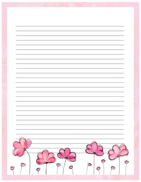 letter writing paper printable   infoupdateorg