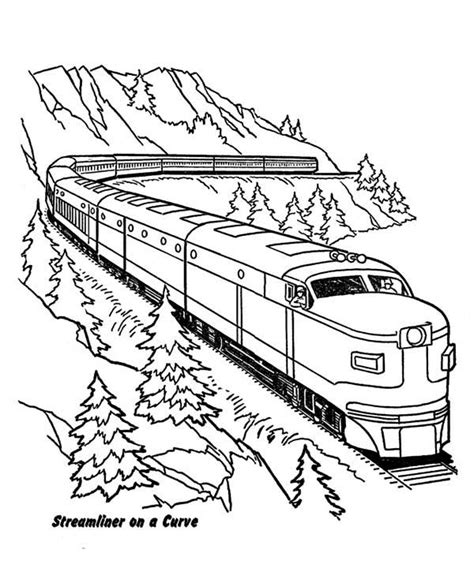 steam train coloring pages  getdrawings