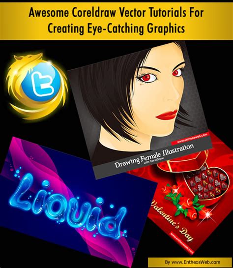 awesome coreldraw vector tutorials  creating eye catching graphics