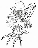 Coloring Pages Freddy Jason Vs Krueger Colorings Getdrawings sketch template