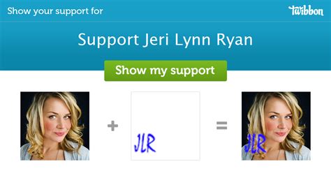 support jeri lynn ryan support campaign twibbon