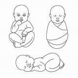 Swaddled Lovely Newborn Vasilkovs sketch template