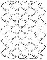 Tessellation Escher Tessellations Coloring Printable Mc Fish Pages Patterns Templates Pattern Template Drawing Tessellating Google Tesselations Make Book Print Umění sketch template