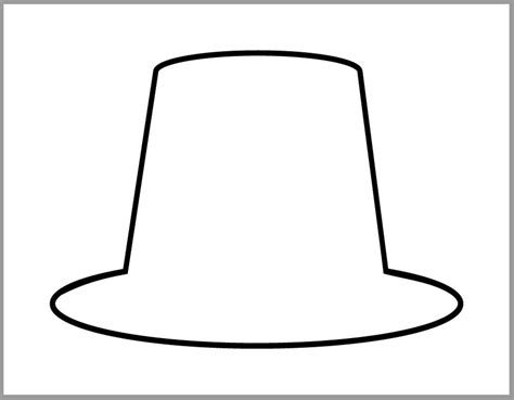 pilgrim hat template thanksgiving crafts printable etsy