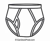 Underwear Clipart Vector Underpant Clip Man Cartoon Illustration Background Canstockphoto sketch template