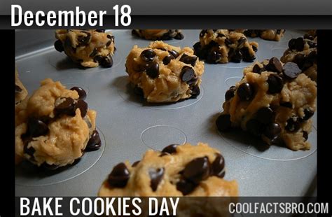 celebrate national bake cookies day   days   year