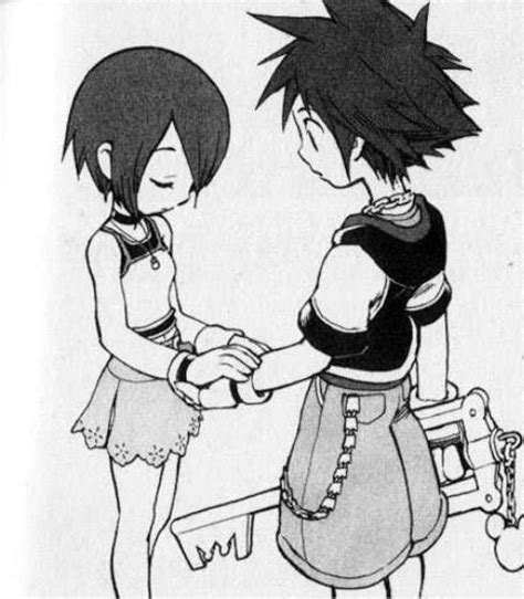 Kingdom Hearts Manga Sora And Kairi Sora And Kairi