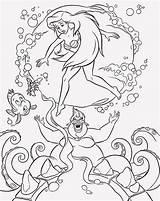 Ursula Ariel sketch template