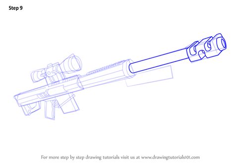fortnite heavy sniper coloring pages coloring  drawing