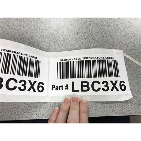 magnetic bar code labels custom printed magnetic labels