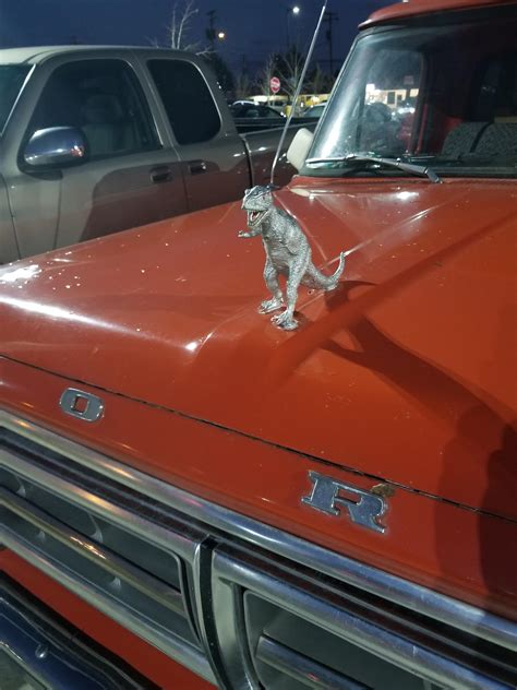 hood ornament  completes  truck rawesomecarmods