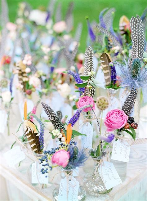 Picture Of Bold And Eye Catching Boho Chic Wedding