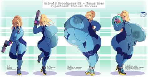 coffeeslice samus aran metroid nintendo highres arm up artist