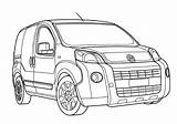 Fiorino Automobili Blueprint sketch template
