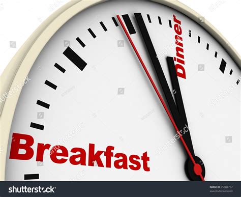 clock  daily routine isolated  white stock photo