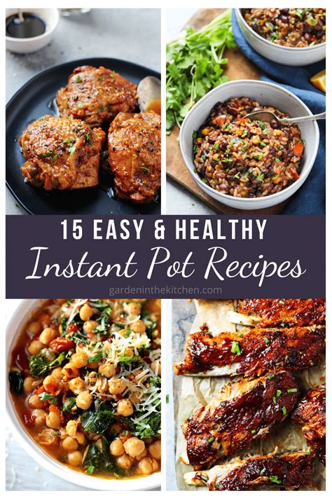 easy  healthy instant pot recipes  recipes include
