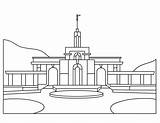 Lds Bountiful Temples Slc Utah sketch template