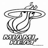 Coloring Nba Basketball Heat Miami Pages Silhouette Sports Teams Logo Logos Colormegood Atlanta Hawks Stencils Stencil Minnesota Timberwolves Colour Burning sketch template
