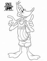 Pato Daffy Duck Patolino Tunes Looney Pintar Colorironline sketch template