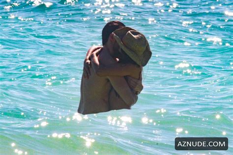 Eiza Gonzalez And Luke Bracey Enjoy A Romantic Moment In The Surf