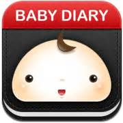 baby diary dagboek van je pasgeborene op de iphone