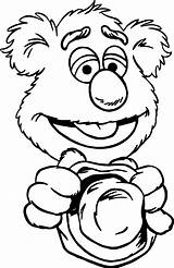 Coloring Pages Fozzie Bear Muppets Wecoloringpage Good sketch template