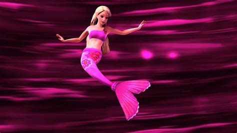 barbie   mermaid tale merliah turn   real mermaid youtube