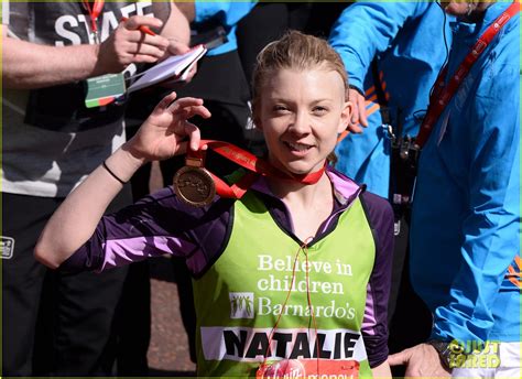 Game Of Thrones Natalie Dormer Runs London Marathon For