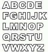 Alphabet Abc Letters Capital Letter Alphabets Coloring Pages Uppercase Printable Templates Printables Color Kids Big Print Activityshelter Fonts Block Outlines sketch template