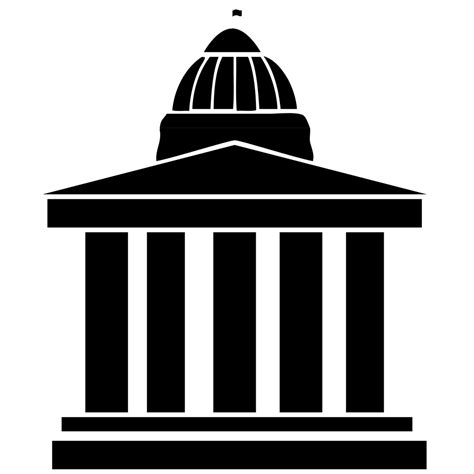 institution  icon vectors  png transparent background