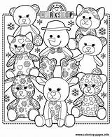 Bear Coloring Build Pages Printable Print Color Info sketch template