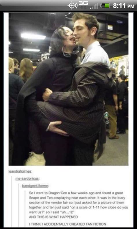 for the dr who fans and snape fans gaymers