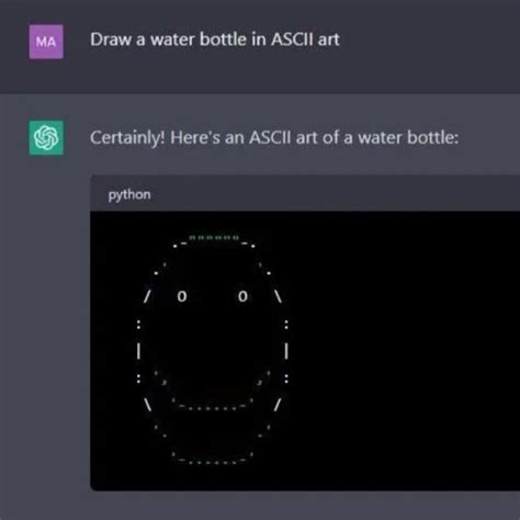 draw  water bottle  ascil art  cerisinly heres  ascil art   water bottle pythea