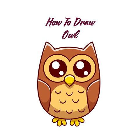 draw  simple owl draw spaces