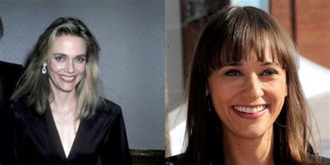 61 celebrity mothers and daughters at the same age rashida jones