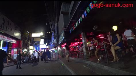 Traveling Alone In Pattaya Night Scene【2017】 Youtube