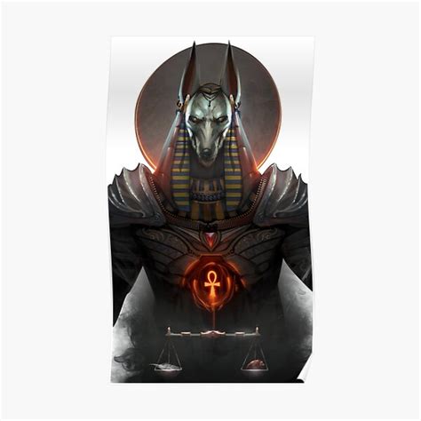 Anubis Posters Redbubble