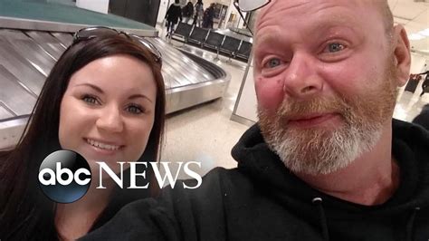 woman meets her biological father after unexpected results from a dna