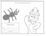 Storytime Ant Grimm sketch template