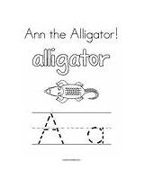 Alligator Ann Worksheet Change Style sketch template