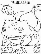 Coloring Pokemon Pages Bulbasaur Grass Para Type Printable Dibujos Colorear Kids Print Characters Book Online Cards Colouring Pikachu Clipart Silhouette sketch template
