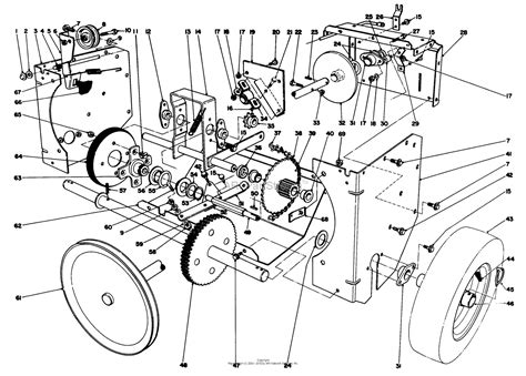 toro   snowthrower  sn   parts diagram  traction assembly