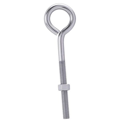 Everbilt 1 4 In X 2 5 8 In Stainless Steel Eye Bolt With
