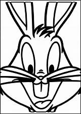 Coloring Tunes Looney Bunny Wecoloringpage sketch template